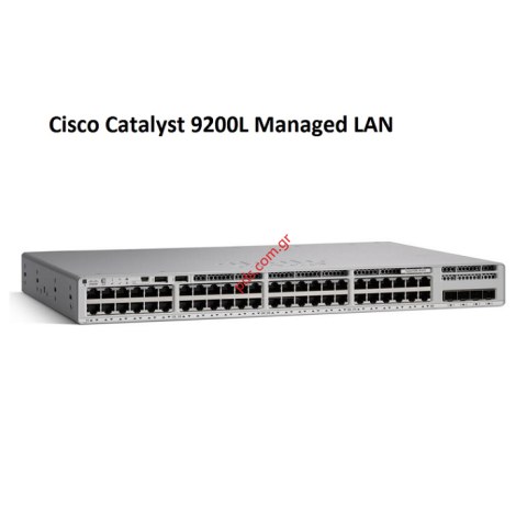 Cisco Catalyst 9200L Managed L3 10G 48 Port Ethernet (100/1000/10000) Grey
