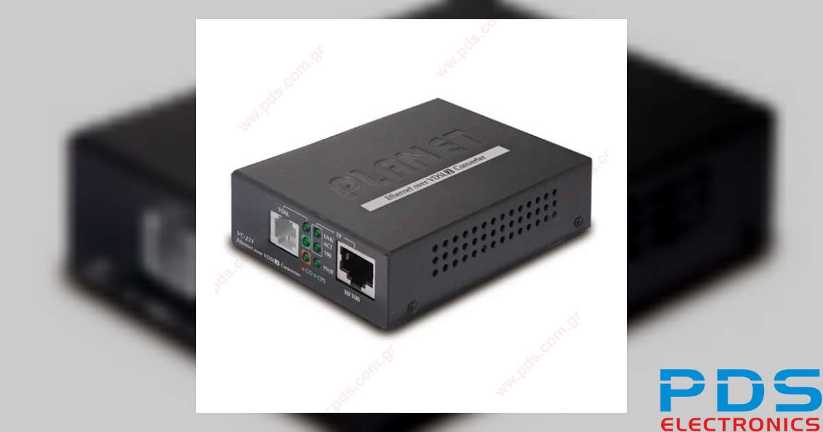 Vdsl Rj45 Converter Planet VC-231 Ethernet over VDSL2 Converter (1 x RJ45, 1 x ...