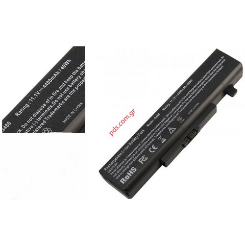 Συμβατή μπαταρία Lenovo B590 (G480) Lion 4400mah 11.1V Box