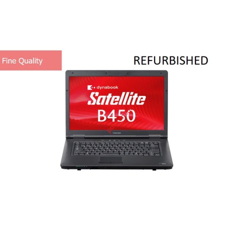 Refurbished Laptop Toshiba B450, B800, 4GB, 250GB HDD, 15.6, DVD, REF FQ Box