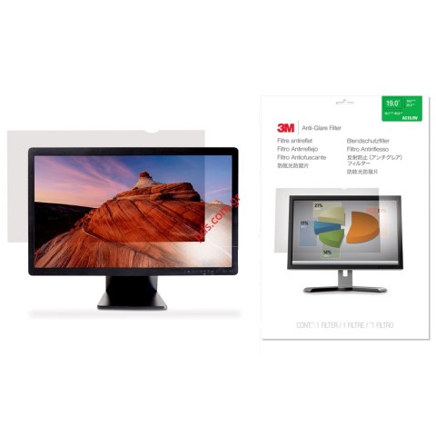 Διάφανο φίλτρο 3M 19inch Wide για οθόνες υπολογιστών Transparent filter