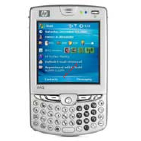 Φορητός υπολογιστής χειρός iPaq HP6915 και κινητό τηλέφωνο