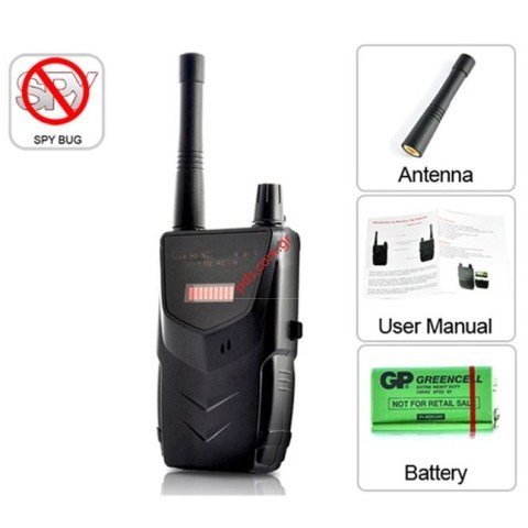 Ανιχνευτής υποκλοπών κινητών τηλεφώνων Bag Detector GSM 1Mhz - 8000 Mhz (κρυφών ασύρματων καμερών - πομπών και κοριών συχνοτήτων)