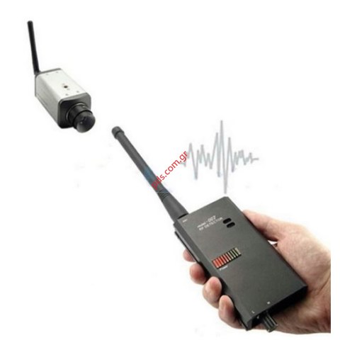 Φορητός ανιχνευτής RFCM-06 πομπών καμερών κοριών απο 1Mhz - 8000 MHz. (ΕΞΑΝΤΛΗΘΗΚΑΝ)