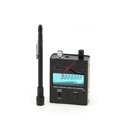 Φορητός ανιχνευτής σήματος με συχνόμετρο RFSP05 και ελέγχου εκπομπής ασυρμάτων καμερών, κινητών τηλεφώνων, πομπών χώρου χώρου.