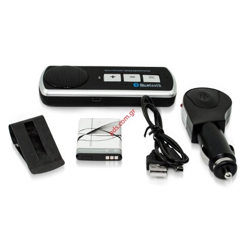 Ασύρματο ακουστικό Bluetooth V3 KOM0649 Speakerphone Multi Point Car kit