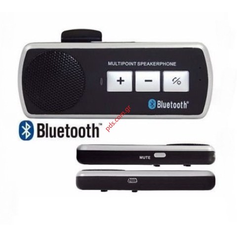 Ασύρματο ακουστικό Bluetooth V3 KOM0649 Speakerphone Multi Point Car kit