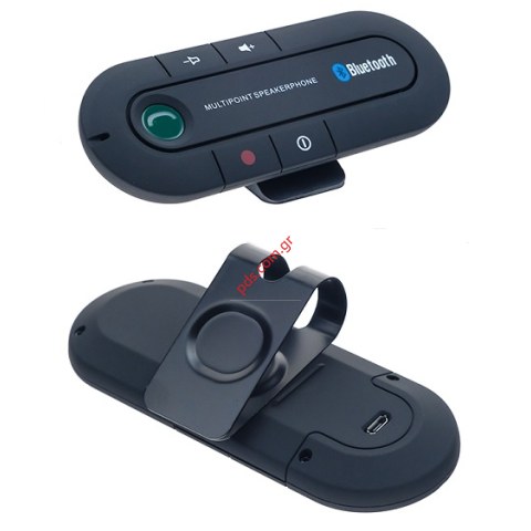 Ασύρματο Bluetooth Car kit AK271C Αυτοκινήτου V4.0 με ενσωματωμένη επαναφορτιζόμενη Μπαταρία (BOX)