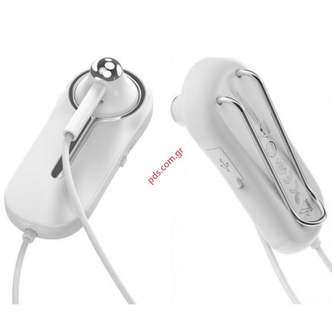 Ακουστικό Bluetooth Baseus Encok A06 (NGA06-02) White με κλιπ IP54 με δόνηση σε λευκό χρώμα BOX (ΕΞΑΝΤΛΗΘΗΚΑΝ)