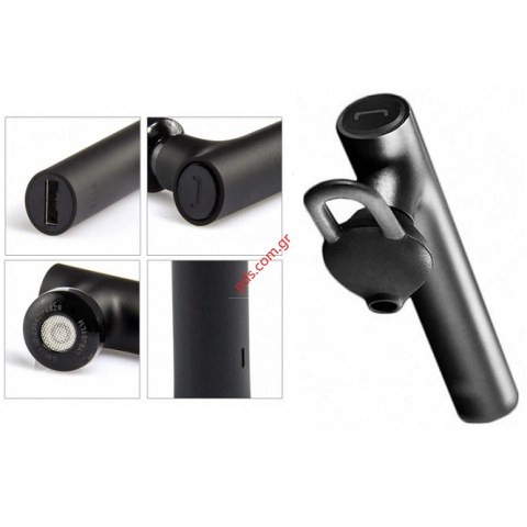 Ακουστικό Bluetooth Xiaomi Mi Headset Basic (ZBW4412GL) Black σε μαύρο χρώμα Box