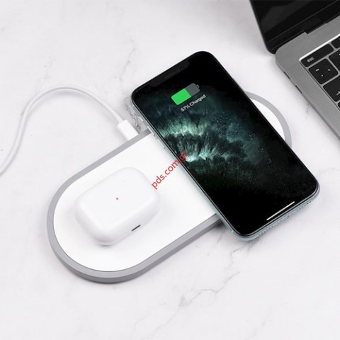 Ασύρματα ακουστικά Bluetooth 5.0 TWS Borofone BE38 τύπου Airpods White BOX (iOS & ANDROID)