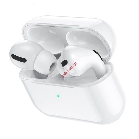 Ασύρματα ακουστικά Bluetooth 5.0 TWS Borofone BE38 τύπου Airpods White BOX (iOS & ANDROID)