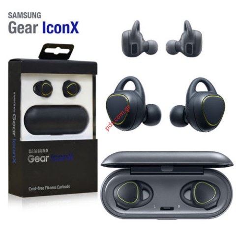 Bluetooth handsfree Samsung Gear Icon X (2017) SM-R150 Black wireless earbuds Bluetooth handsfree Samsung Gear Icon X (2017) SM-R150 Black wireless earbuds