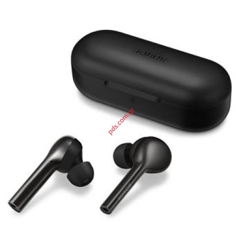 Ασύρματο ακουστικό Bluetooth Huawei Honor FlyPods Lite AM-H1C Black μεσε μαύρο χρώμα Ασύρματο ακουστικό Bluetooth Huawei Honor FlyPods Lite AM-H1C Black μεσε μαύρο χρώμα