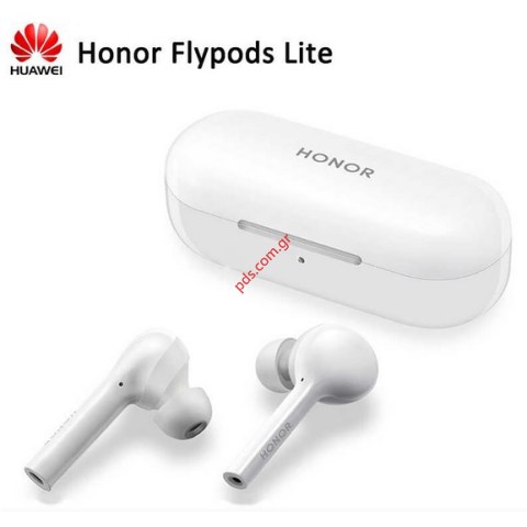 Ασύρματο ακουστικό Bluetooth Huawei Honor FlyPods Lite AM-H1C White σε λευκό χρώμα BOX Ασύρματο ακουστικό Bluetooth Huawei Honor FlyPods Lite AM-H1C White σε λευκό χρώμα BOX