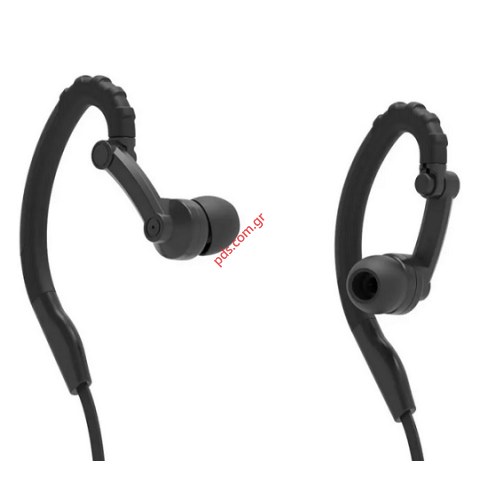 Ασύρματο ακουστικό Bluetooth Noozy BH41 Necklace stereo Multipoint Black ρυθμιζόμενο ακουστικό Box