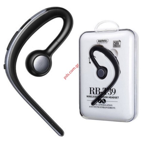 Ασύρματο ακουστικό Bluetooth REMAX RB-T39 Earhook Black 