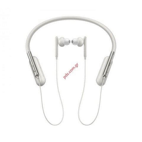 Ασύρματο ακουστικό Bluetooth Samsung U (EO-BG950CWE) Flex Stereo White (EU Blister) σε λευκό χρώμα
