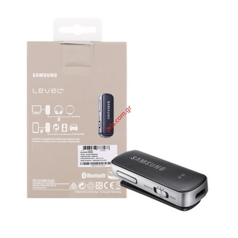 Γνήσιο ασύρματο ακουστικό στέρεο Samsung EO-RG920ABE Bluetooth CLIP HF Level Link Black σε μαύρο χρώμα (EU Blister) --Η ΣΥΣΚΕΥΑΣΙΑ ΔΕΝ ΠΕΡΙΛΑΜΒΑΝΕΙ ΑΚΟΥΣΤΙΚΑ HANDS FREE--