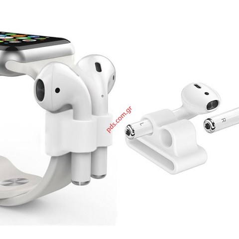 Holder base for handsfree unit Airpods White 