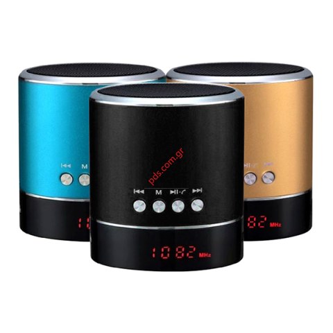 Ασύρματο ακουστικό Bluetooth Venus A38S Blue Speaker με ραδιόφωνο και οθόνη σε μπλέ χρώμα Ασύρματο ακουστικό Bluetooth Venus A38S Blue Speaker με ραδιόφωνο και οθόνη σε μπλέ χρώμα