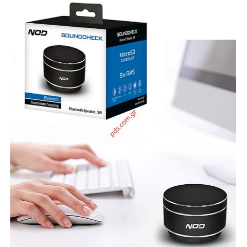 Ασύρματο ηχείο Bluetooth NOD Soundcheck Lion 600mAh Black Ασύρματο ηχείο Bluetooth NOD Soundcheck Lion 600mAh Black