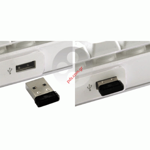 Ασύρματο Mini Bluetooth Dongle V2.1 Voice Data συμβατό με τα Vista