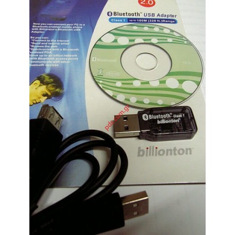 Bluetooth Usb dongle Bilionton V2 Class 1 Range 100m