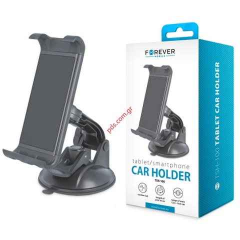 Βάση αυτοκινήτου βεντούζας TSH-100 για Tablet εως 19.5 cm στήριξη στο τζάμι UNIVERSAL BOX 