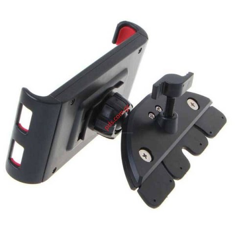 Βάση στήριξεις σε CD Slot SMARTPHONE & TABLET 4/10inch Big Gravity 360 Black