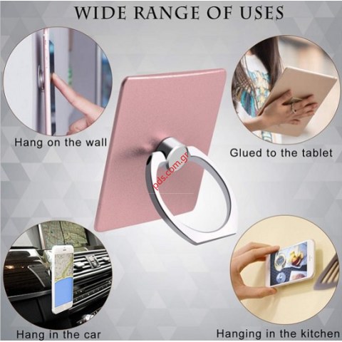 Στήριγμα κινητών universal holder ring stand με αυτοκόλλητο Bulk