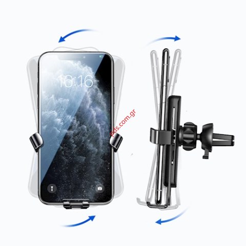 Βάση αυτοκινήτου Mcdodo CM-5750 αεραγωγού Bamboo black gravity Box