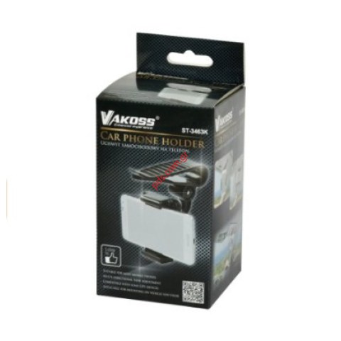 Βάση αυτοκινήτου Smartphone Vakoss ST-75 στο σκιάδιο Car Holder black