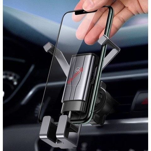 Βάση αυτοκινήτου USAMS ZJ060 Metal Retractable Gravity Car Holder Grey