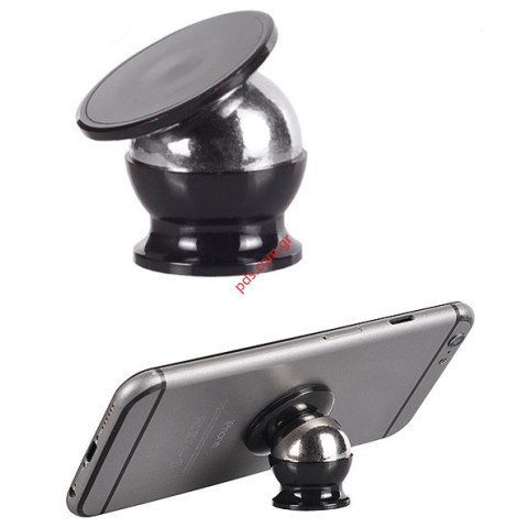 Μαγνητική βάση αεραγωγού ACC-060 Metal Black μεταλική αυτοκινήτου για Smartphone, κτλπ