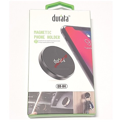 Βάση αυτοκινήτου με μαγνήτη Durata DR-H4 magnet Quick mount smartphones 360° Free Rotation 
