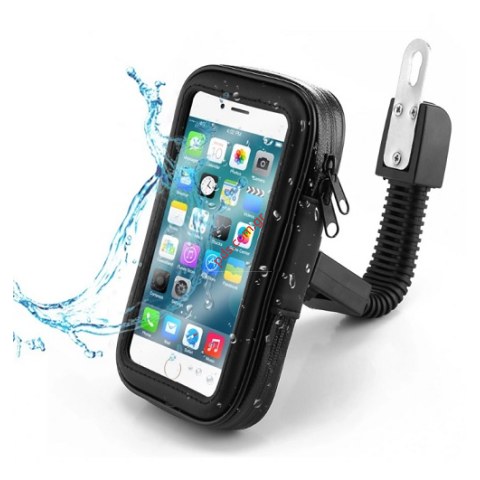 Βάση Καθρέπτη MR-007B με Θήκη (10X17cm) για μηχανές Αδιάβροχη 7 ιντσών σε μαύρο χρώμα Βάση Καθρέπτη MR-007B με Θήκη (10X17cm) για μηχανές Αδιάβροχη 7 ιντσών σε μαύρο χρώμα