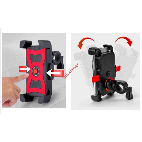 Βάση μοτο-ποδηλάτου MB-4665 εως 6.5 inch με αδιάβροχη θήκη Box