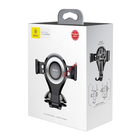 Βάση στήριξης Baseus Osculum Type Gravity (SUYL-XP0S) με Βεντούζα Black