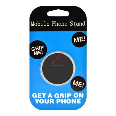 Βάση στήριξης κινητού Pop με μαγνήτη Black σε μαύρο χρώμα Βάση στήριξης κινητού Pop με μαγνήτη Black σε μαύρο χρώμα