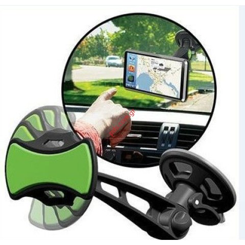 Βάση τζαμιού αυτοκινήτου με βεντούζα GripGo GG-1 γενικής χρήσης με νέας τεχνολογίας υλικό στήριξης