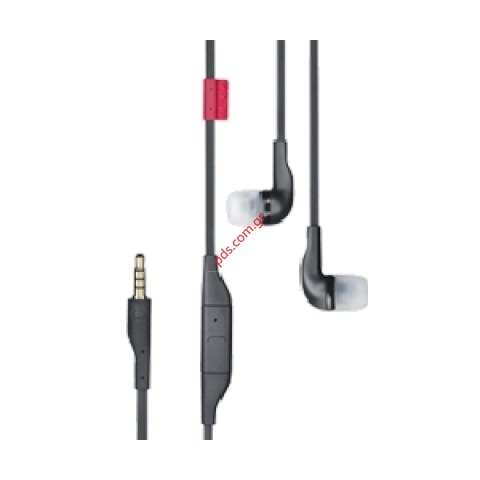Γνήσια ακουστικά κεφαλής αυτιού Nokia WH-205 Stereo black bulk Γνήσια ακουστικά κεφαλής αυτιού Nokia WH-205 Stereo black bulk