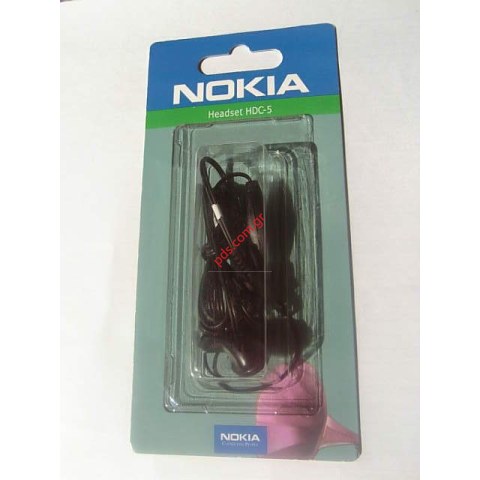Γνήσια ακουστικά Nokia HDC-5 Καρφί 2.5mm Blister 3310, 6600 (ΕΞΑΝΤΉΘΗΚΑΝ) Γνήσια ακουστικά Nokia HDC-5 Καρφί 2.5mm Blister 3310, 6600 (ΕΞΑΝΤΉΘΗΚΑΝ)