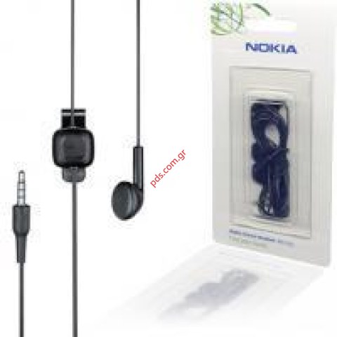 Γνήσια ακουστικά Nokia WH-103 3.5mm Black Blister κεφαλής με μικρόφωνο, ενσύρματα (σε συσκευασία) ΕΞΑΝΤΛΗΘΗΚΑΝ Γνήσια ακουστικά Nokia WH-103 3.5mm Black Blister κεφαλής με μικρόφωνο, ενσύρματα (σε συσκευασία) ΕΞΑΝΤΛΗΘΗΚΑΝ