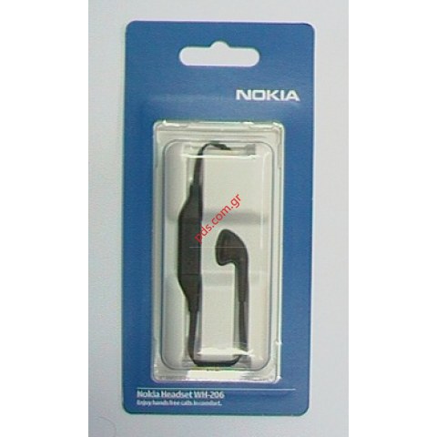 Γνήσια ακουστικά Nokia WH-206 Black (BLISTER) μονοφωνικά (LIMITED STOCK) ΕΞΑΝΤΛΗΘΗΚΑΝ Γνήσια ακουστικά Nokia WH-206 Black (BLISTER) μονοφωνικά (LIMITED STOCK) ΕΞΑΝΤΛΗΘΗΚΑΝ