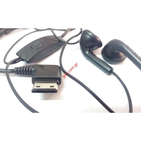 Γνήσια ακουστικά Samsung EHS-497Q0ME Stereo Black σε μαύρο χρώμα bulk ORIGINAL