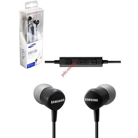 Γνήσια ακουστικά Samsung Headset HS130 Black Stereo μαύρο Blister. Γνήσια ακουστικά Samsung Headset HS130 Black Stereo μαύρο Blister.