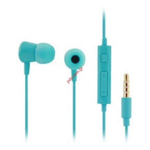 Γνήσια ακουστικά Samsung Headset HS130 Blue Stereo μπλέ Blister.