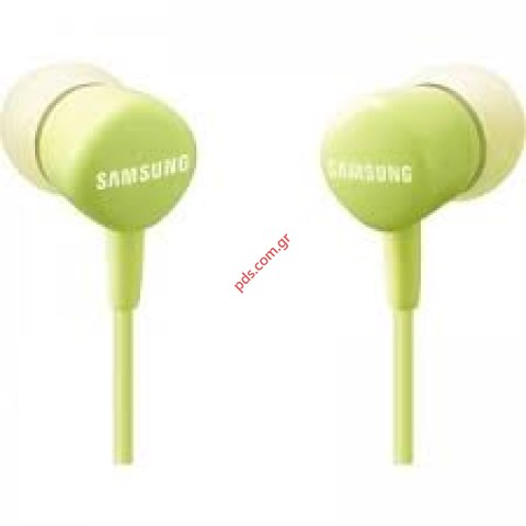 Γνήσια ακουστικά Samsung Headset HS130 Green Stereo πράσινο Blister.