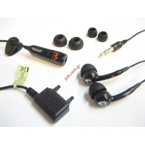 Γνήσια ακουστικά στέρεο HPM-70 SonyEricsson Black Bulk Γνήσια ακουστικά στέρεο HPM-70 SonyEricsson Black Bulk